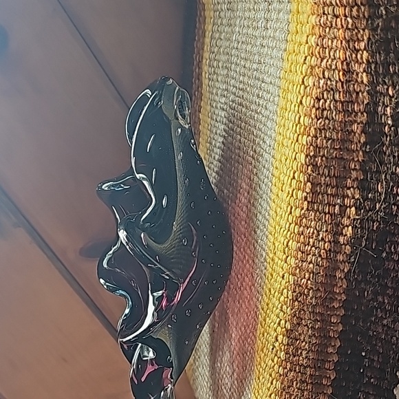 Purple Blown Glass Bowl - Picture 4 of 5